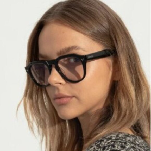 Valentino V-TALE II VLX-139B Aviator Eyeglasses 52mm - Havana - Picture 3 of 10